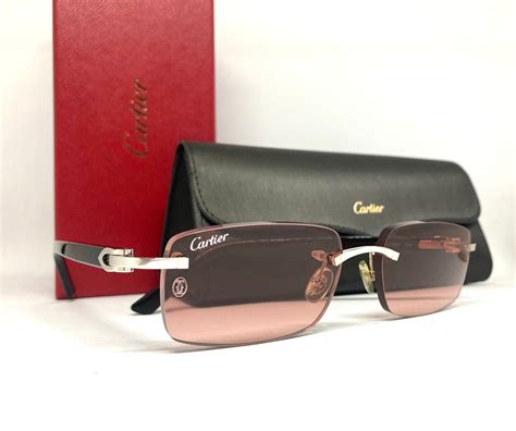 cartier c decor sunglasses replica|cartier c decor rimless glasses.